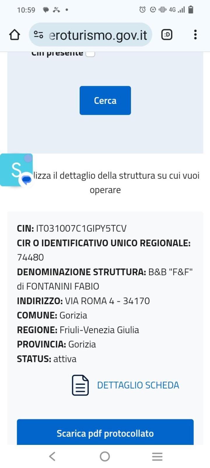 B&B Ff Gorizia Buitenkant foto